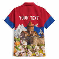 Personalized Armenia Heritage Hawaiian Shirt Ararat Monastery Rising In Freedom Patriotic Doves
