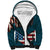 American Flag Skull Sherpa Hoodie I'm an American I Have The Right To Bear Arms Your Approval Is Not Required - Wonder Print Shop