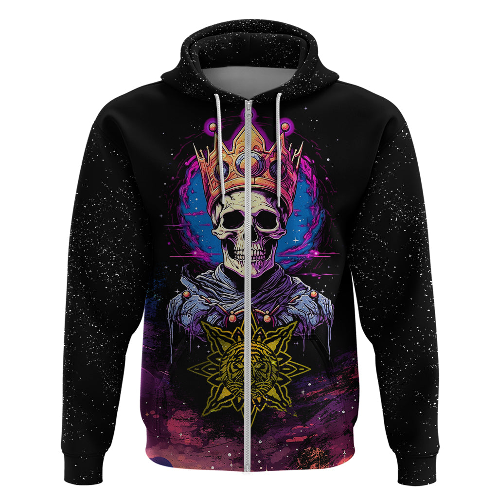 King Skeleton Hoodie I Do What I Want - Wonder Print Shop