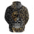 Skull Pattern Hoodie Love and Death - Wonder Print Shop