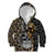 Skull Pattern Kid Hoodie Love and Death - Wonder Print Shop