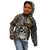 Skull Pattern Kid Hoodie Love and Death - Wonder Print Shop