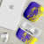 Campione d’Italia AirPods Case with Yellow Horse Graphic and Purple Flame Crest - Wonder Print Shop