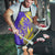 Campione d’Italia Apron with Yellow Horse Graphic and Purple Flame Crest - Wonder Print Shop