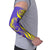 Campione d’Italia Arm Sleeves with Yellow Horse Graphic and Purple Flame Crest - Wonder Print Shop