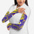 Campione d’Italia Arm Sleeves with Yellow Horse Graphic and Purple Flame Crest - Wonder Print Shop