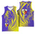 Campione d’Italia Basketball Jersey with Yellow Horse Graphic and Purple Flame Crest - Wonder Print Shop