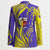 Campione d’Italia Blazer with Yellow Horse Graphic and Purple Flame Crest - Wonder Print Shop