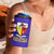 Campione d’Italia 4 in 1 Can Cooler Tumbler with Yellow Horse Graphic and Purple Flame Crest - Wonder Print Shop