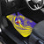 Campione d’Italia Car Mats with Yellow Horse Graphic and Purple Flame Crest - Wonder Print Shop