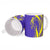Campione d’Italia Ceramic Mug with Yellow Horse Graphic and Purple Flame Crest - Wonder Print Shop