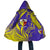 Campione d’Italia Cloak with Yellow Horse Graphic and Purple Flame Crest - Wonder Print Shop