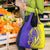 Campione d’Italia Grocery Bag with Yellow Horse Graphic and Purple Flame Crest - Wonder Print Shop