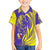 Campione d’Italia Hawaiian Shirt with Yellow Horse Graphic and Purple Flame Crest - Wonder Print Shop