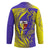 Campione d’Italia Hockey Jersey with Yellow Horse Graphic and Purple Flame Crest - Wonder Print Shop