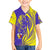 Campione d’Italia Kid Hawaiian Shirt with Yellow Horse Graphic and Purple Flame Crest - Wonder Print Shop