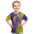 Campione d’Italia Kid T Shirt with Yellow Horse Graphic and Purple Flame Crest - Wonder Print Shop