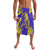 Campione d’Italia Lavalava with Yellow Horse Graphic and Purple Flame Crest - Wonder Print Shop