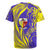 Campione d’Italia Rugby Jersey with Yellow Horse Graphic and Purple Flame Crest - Wonder Print Shop