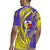 Campione d’Italia Rugby Jersey with Yellow Horse Graphic and Purple Flame Crest - Wonder Print Shop