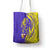 Campione d’Italia Tote Bag with Yellow Horse Graphic and Purple Flame Crest - Wonder Print Shop