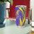 Campione d’Italia Tumbler Cup with Yellow Horse Graphic and Purple Flame Crest - Wonder Print Shop