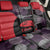 Zapatista Territories Back Car Seat Cover Mexico with EZLN Masked Face and Floral - Wonder Print Shop