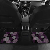 Zapatista Territories Car Mats Mexico with EZLN Masked Face and Floral - Wonder Print Shop