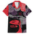 Zapatista Territories Family Matching Tank Maxi Dress and Hawaiian Shirt Mexico with EZLN Masked Face and Floral - Wonder Print Shop