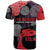 Zapatista Territories T Shirt Mexico with EZLN Masked Face and Floral - Wonder Print Shop