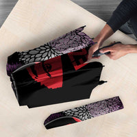 Zapatista Territories Umbrella Mexico with EZLN Masked Face and Floral - Wonder Print Shop