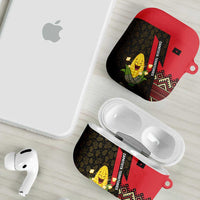 Zapatista Territories AirPods Case Mexico with Corn Graphic and Indigenous Pattern Semillas de Libertad - Wonder Print Shop