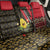 Zapatista Territories Back Car Seat Cover Mexico with Corn Graphic and Indigenous Pattern Semillas de Libertad - Wonder Print Shop
