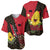 Zapatista Territories Baseball Jersey Mexico with Corn Graphic and Indigenous Pattern Semillas de Libertad - Wonder Print Shop