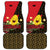 Zapatista Territories Car Mats Mexico with Corn Graphic and Indigenous Pattern Semillas de Libertad - Wonder Print Shop