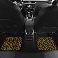 Zapatista Territories Car Mats Mexico with Corn Graphic and Indigenous Pattern Semillas de Libertad - Wonder Print Shop