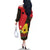 Zapatista Territories Family Matching Off The Shoulder Long Sleeve Dress and Hawaiian Shirt Mexico with Corn Graphic and Indigenous Pattern Semillas de Libertad - Wonder Print Shop