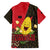 Zapatista Territories Family Matching Puletasi and Hawaiian Shirt Mexico with Corn Graphic and Indigenous Pattern Semillas de Libertad - Wonder Print Shop