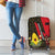 Zapatista Territories Luggage Cover Mexico with Corn Graphic and Indigenous Pattern Semillas de Libertad - Wonder Print Shop