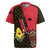 Zapatista Territories Rugby Jersey Mexico with Corn Graphic and Indigenous Pattern Semillas de Libertad - Wonder Print Shop