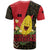 Zapatista Territories T Shirt Mexico with Corn Graphic and Indigenous Pattern Semillas de Libertad - Wonder Print Shop