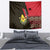 Zapatista Territories Tapestry Mexico with Corn Graphic and Indigenous Pattern Semillas de Libertad - Wonder Print Shop