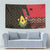 Zapatista Territories Tapestry Mexico with Corn Graphic and Indigenous Pattern Semillas de Libertad - Wonder Print Shop