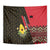 Zapatista Territories Tapestry Mexico with Corn Graphic and Indigenous Pattern Semillas de Libertad - Wonder Print Shop