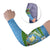Guatemala Christmas Arm Sleeves with Blue Green Christmas Quetzal Bird Gift and Coat of Arms - Wonder Print Shop