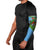 Guatemala Christmas Arm Sleeves with Blue Green Christmas Quetzal Bird Gift and Coat of Arms - Wonder Print Shop