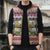 England Christmas Sleeveless Puffer Jacket with Red Blue White Diamond Pattern Santa and Coat of Arms - Wonder Print Shop