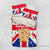 England Christmas Bedding Set with Red White Blue Santa Bus Tree and Three Lions Design - Wonder Print Shop