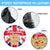 England Christmas Spare Tire Cover with Red White Blue Santa Bus Tree and Three Lions Design - Wonder Print Shop