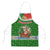 Portugal Christmas Apron with Green Red Santa Ship Tree and Coat of Arms - Wonder Print Shop